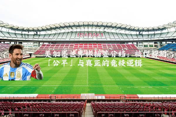 美加墨世界杯抽签分档：被误解的「公平」与真正的竞技逻辑